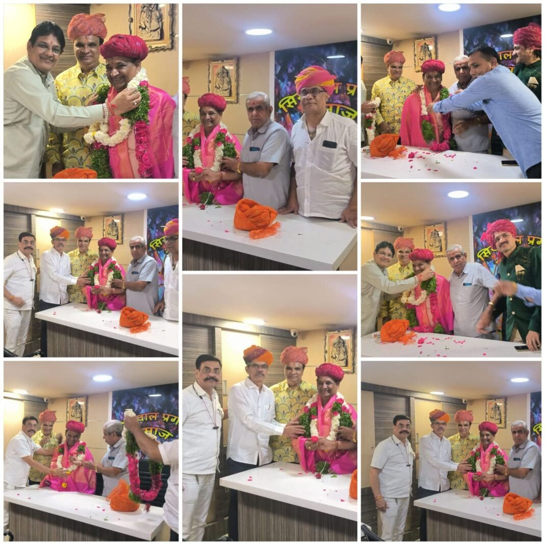 पाली निवासी समाज सेवी श्री राजू जी व्यास का किया सम्मान…, पाली निवासी समाज सेवी श्री राजू जी व्यास का किया सम्मान…,